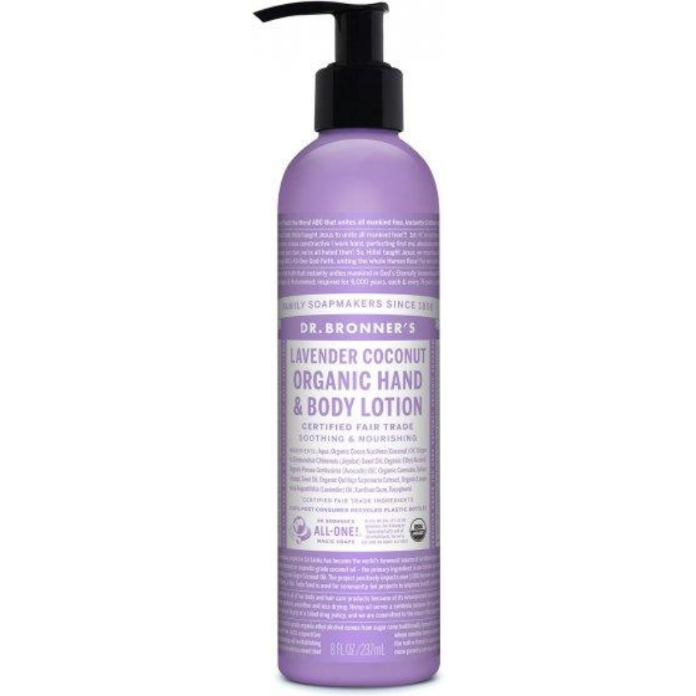 Dr. Bronner, Lavender Coconut Body Lotion 236ml