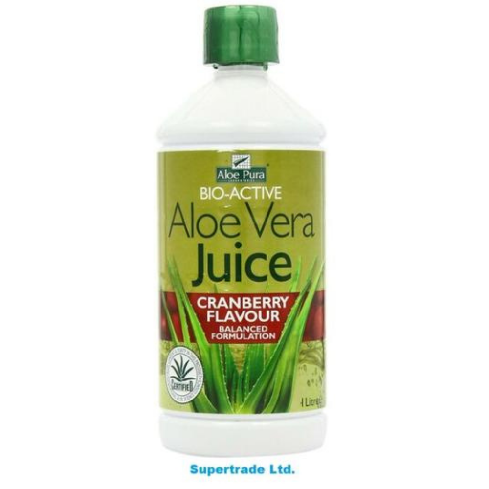 Optima, Aloe Vera Juice With Cranberry 1L