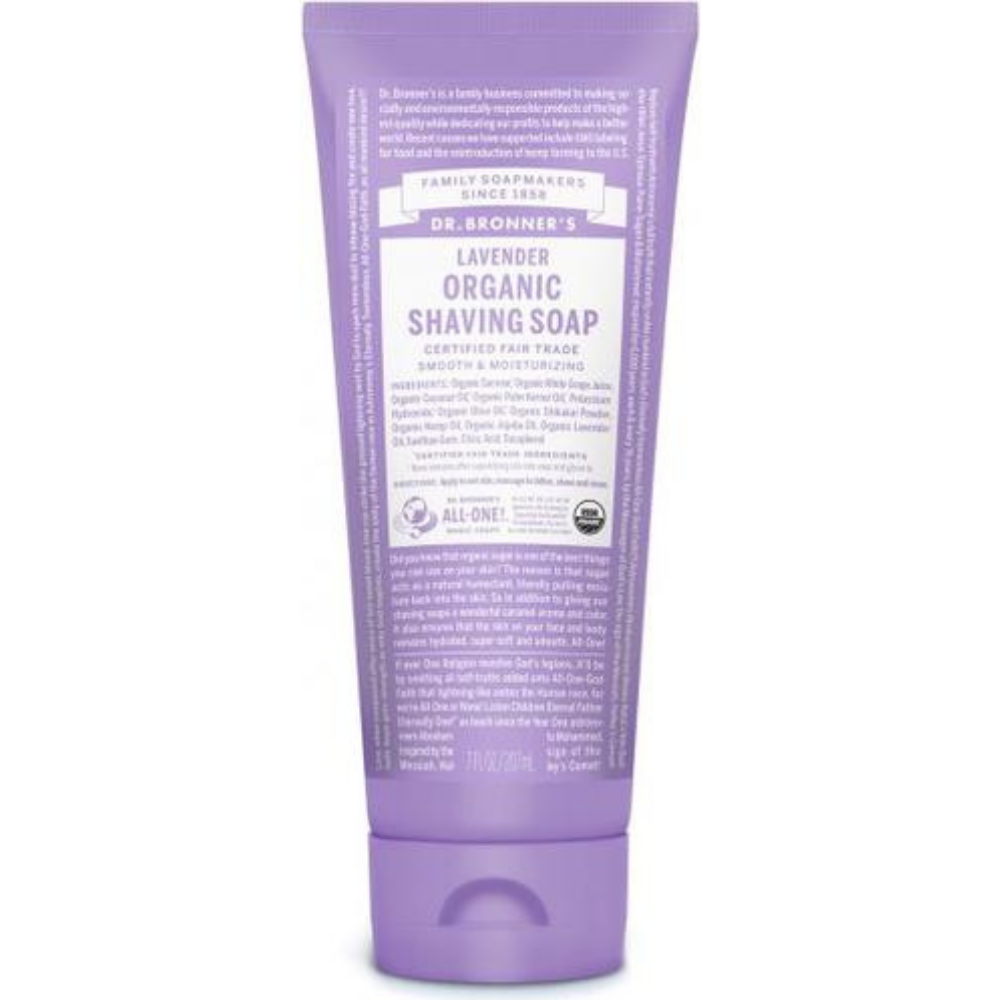 Dr. Bronner, Lavender Shaving Soap 208ml