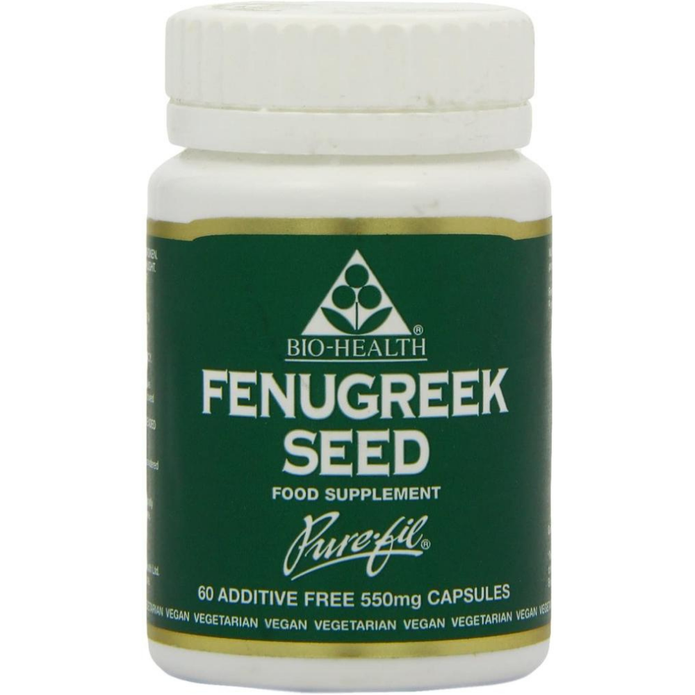 Biohealth, Fenugreek Seed 550mg 60 Capsules